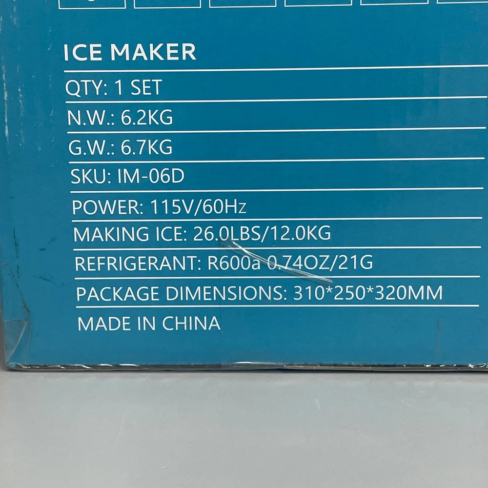 Euhomy Countertop Ice Maker